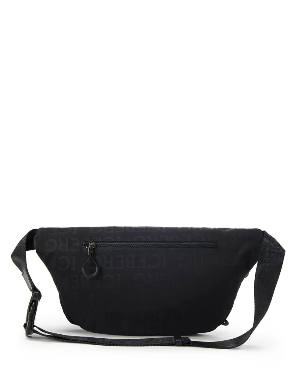 Iceberg Nylon Pouch With Allover Logo