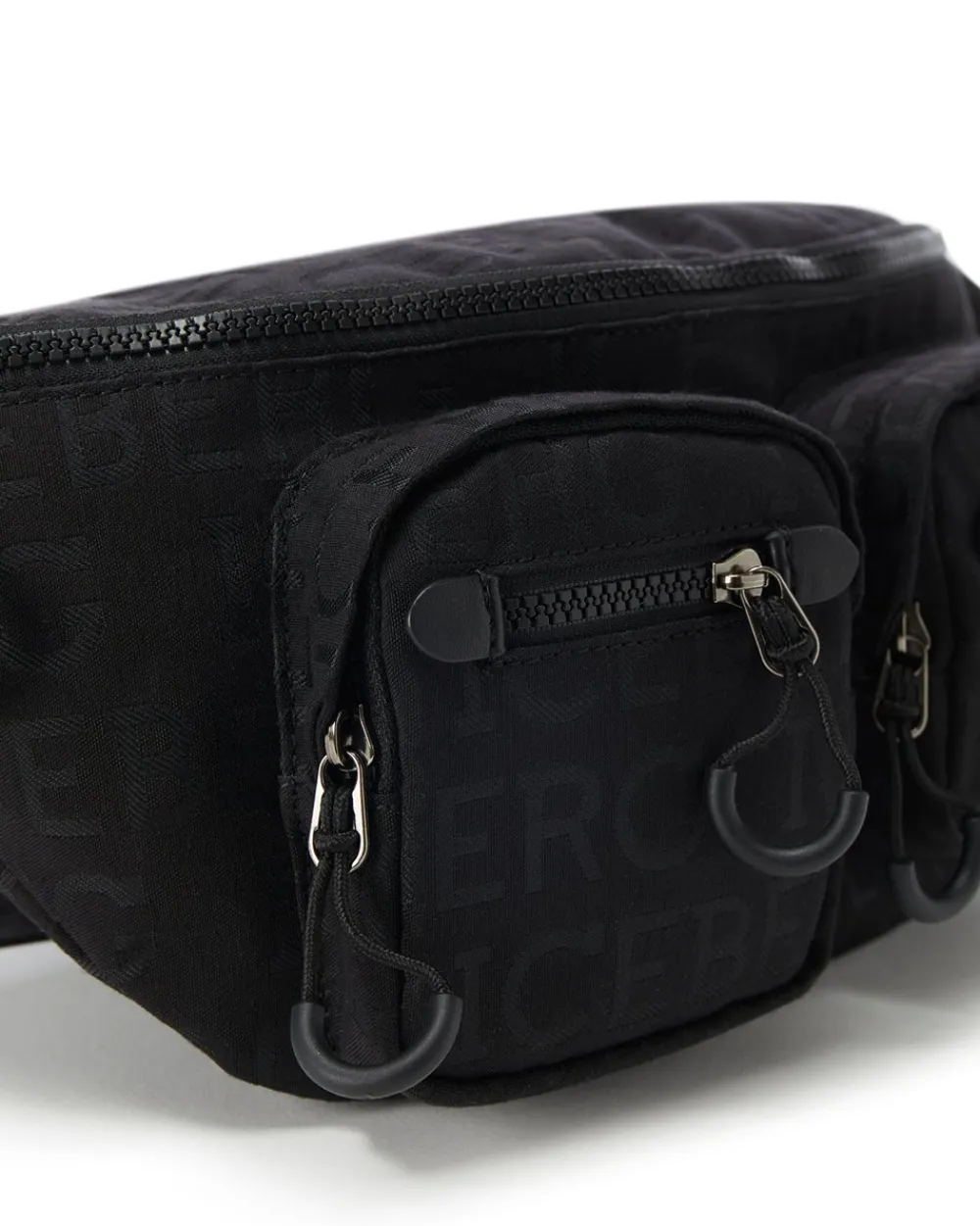 Iceberg Nylon Pouch With Allover Logo