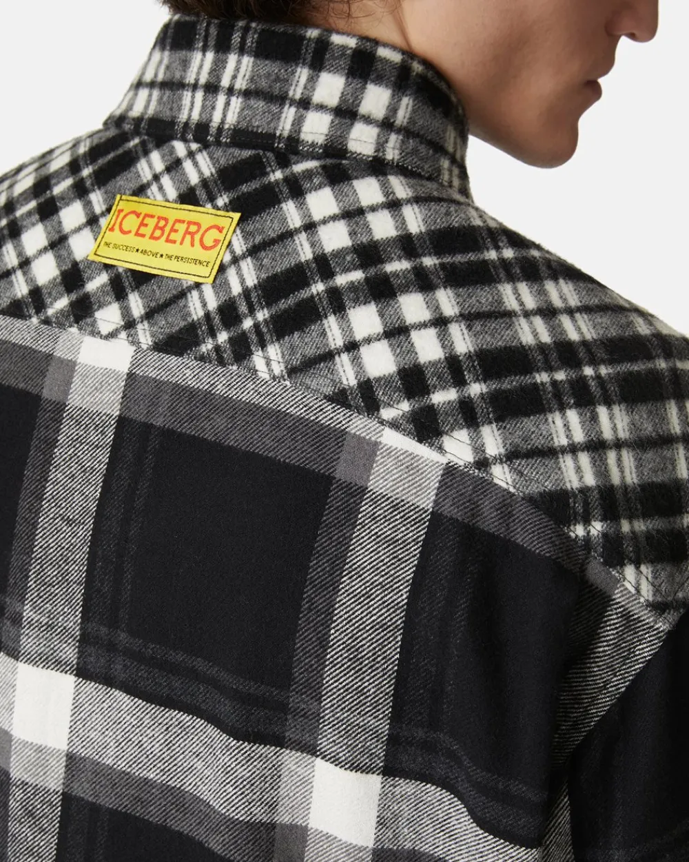 Iceberg Over-fit Patterned Shirt