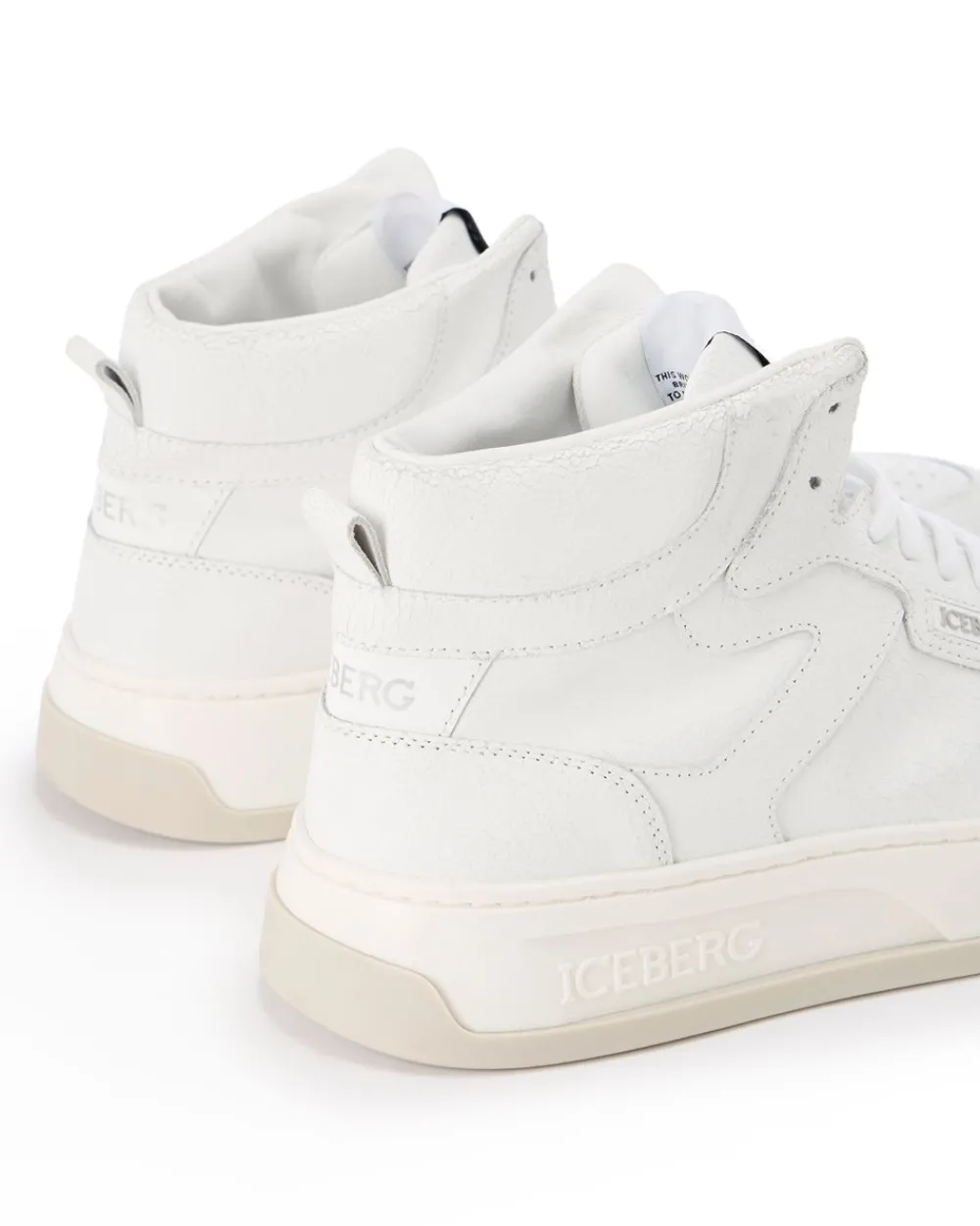 Iceberg Oversized Sneakers Inspired By Vintage Basket Style