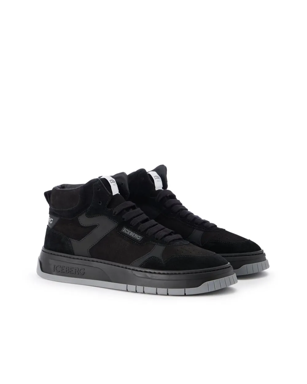 Iceberg Oversized Sneakers Inspired By Vintage Basket Style