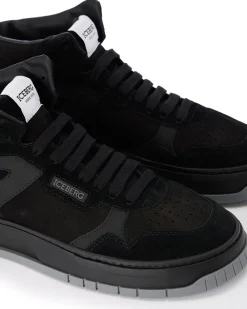 Iceberg Oversized Sneakers Inspired By Vintage Basket Style