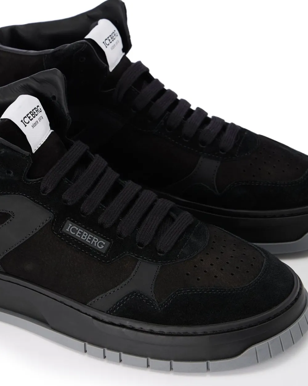 Iceberg Oversized Sneakers Inspired By Vintage Basket Style