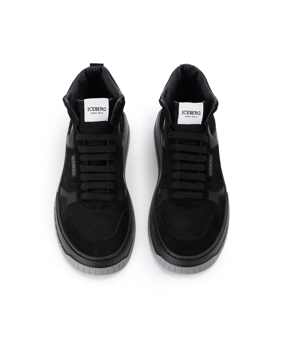Iceberg Oversized Sneakers Inspired By Vintage Basket Style