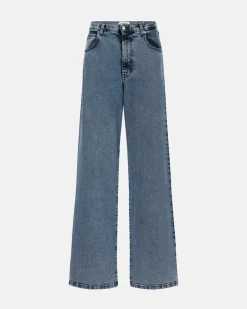 Women Iceberg 5 Pocket Big Flare Fit Trousers