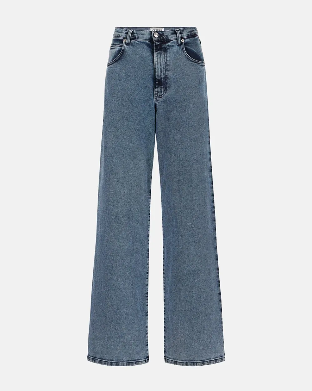 Women Iceberg 5 Pocket Big Flare Fit Trousers