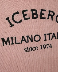 Kids/BOY Iceberg Powder Pink Crew Neck Sweater
