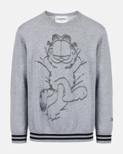 Iceberg Pullover With Garfield Design