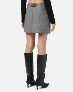Women Iceberg Regular Fit Reversible Skirt