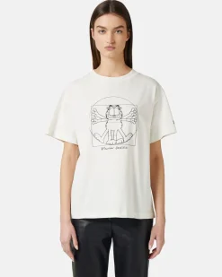 Women Iceberg Regular Fit T-shirt In Cotton Jersey