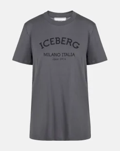 Women Iceberg Regular Fit T-shirt In Cotton Jersey