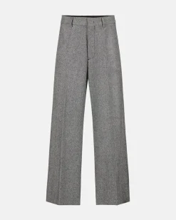 Iceberg Regular-waisted Trousers In Wool Blend
