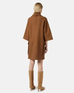 Women Iceberg Relaxed Fit Dress In Bouclé Wool