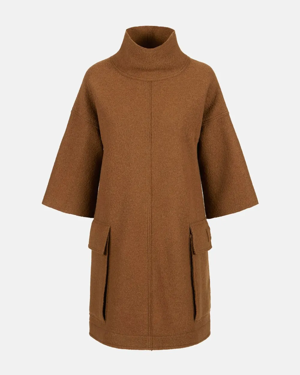 Women Iceberg Relaxed Fit Dress In Bouclé Wool