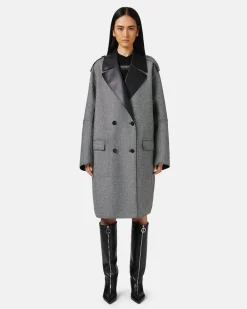 Women Iceberg Reversible Double-breasted Coat