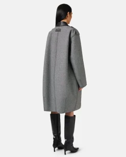 Women Iceberg Reversible Double-breasted Coat