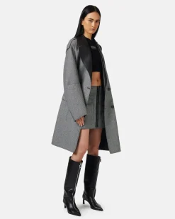 Women Iceberg Reversible Double-breasted Coat