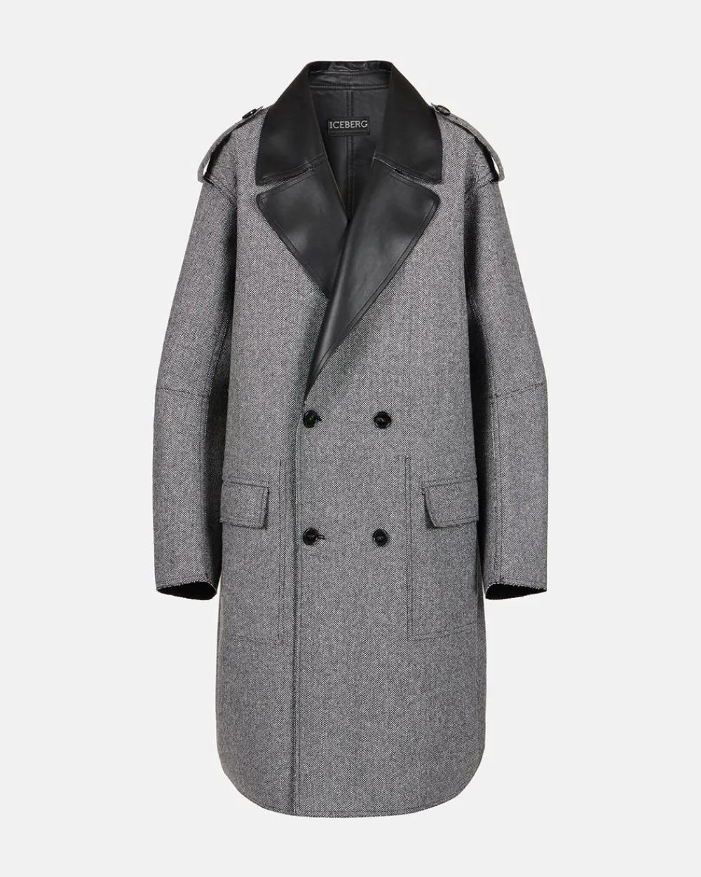 Women Iceberg Reversible Double-breasted Coat