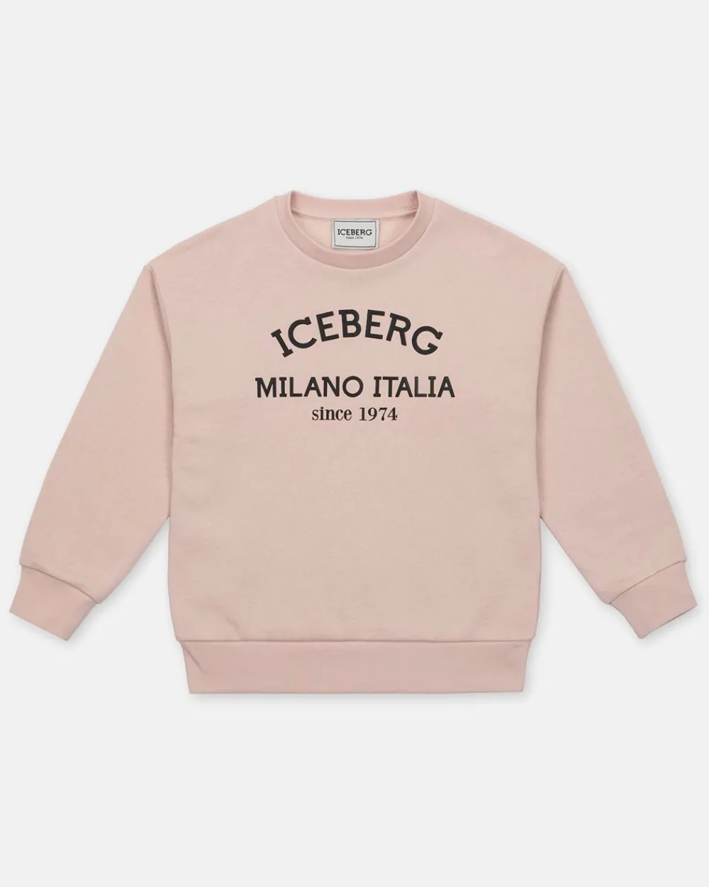 Kids/BOY Iceberg Rose Crewneck Sweatshirt With Logo