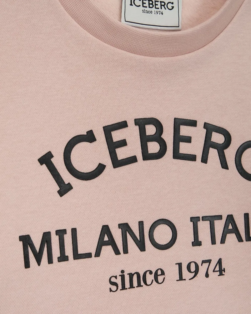 Kids/BOY Iceberg Rose Crewneck Sweatshirt With Logo