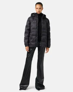 Women Iceberg Short Down Jacket With Hood