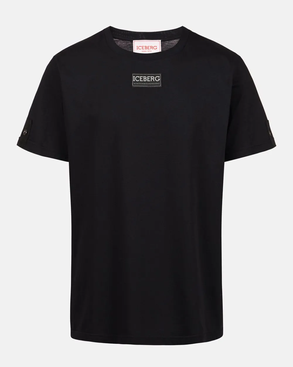 Iceberg Short-sleeved T-shirt In Cotton Jersey