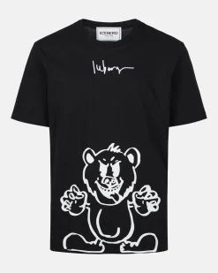 Iceberg Short-sleeved T-shirt With Logo And Print
