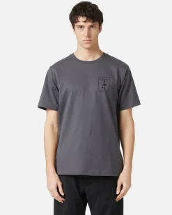 Iceberg Short-sleeved T-shirt With Prints And Embroidery