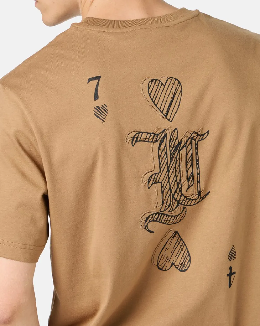 Iceberg Short-sleeved T-shirt With Prints And Embroidery