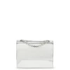 Women Iceberg Shoulder Bag In Mirror-effect Leather With Chain