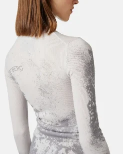 Women Iceberg Slim Wool Dropped Turtleneck Sweater