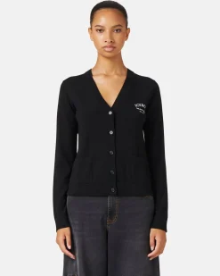 Women Iceberg Small Wool Cardigan With Logo