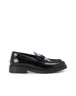 Iceberg Sophisticated Leather Loafers With Chunky Sole