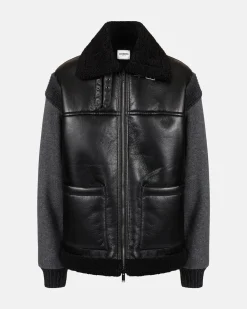 Iceberg Special Shape Jacket In Eco-sheepskin
