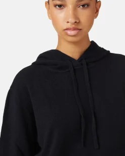 Women Iceberg Stockinette Sweater With Hood