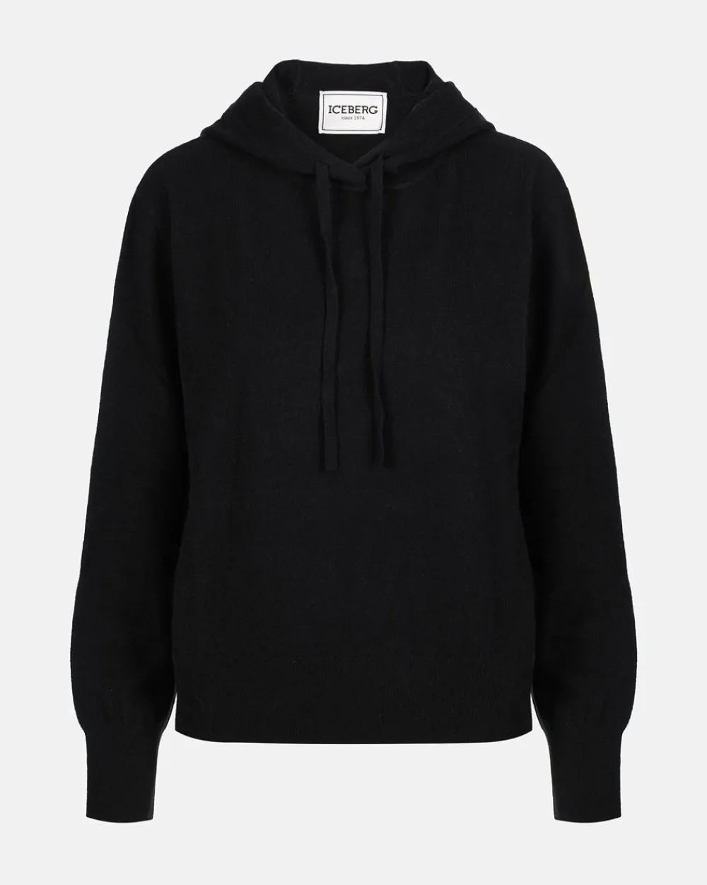 Women Iceberg Stockinette Sweater With Hood
