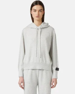 Women Iceberg Stockinette Sweater With Hood