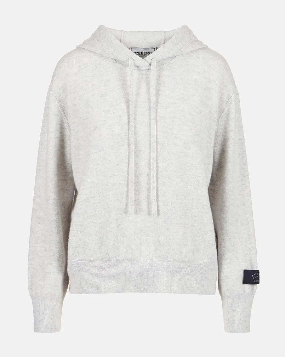 Women Iceberg Stockinette Sweater With Hood
