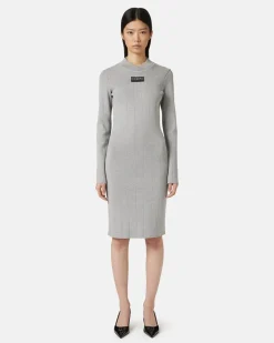 Women Iceberg Stretch Dress With Logo