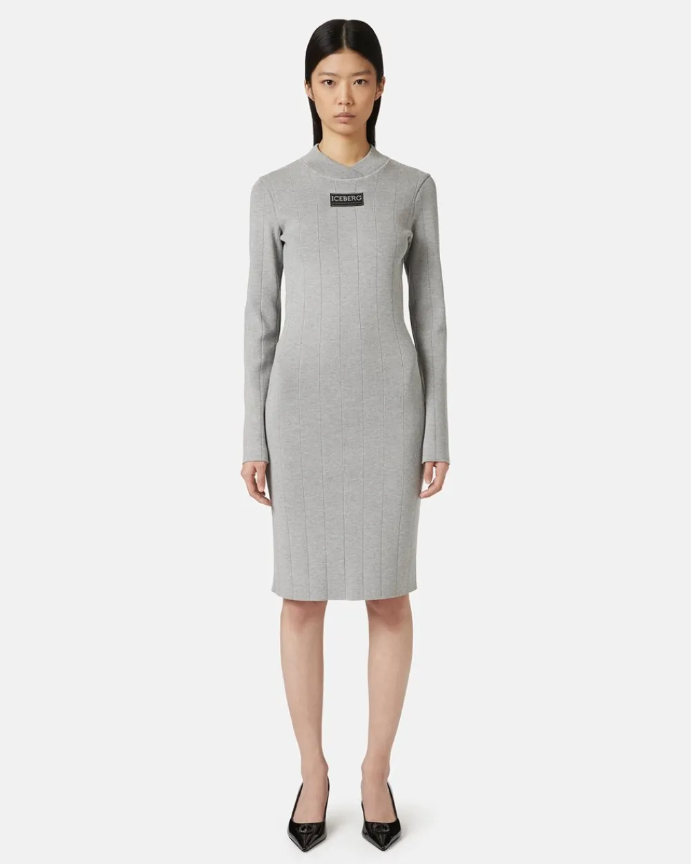 Women Iceberg Stretch Dress With Logo