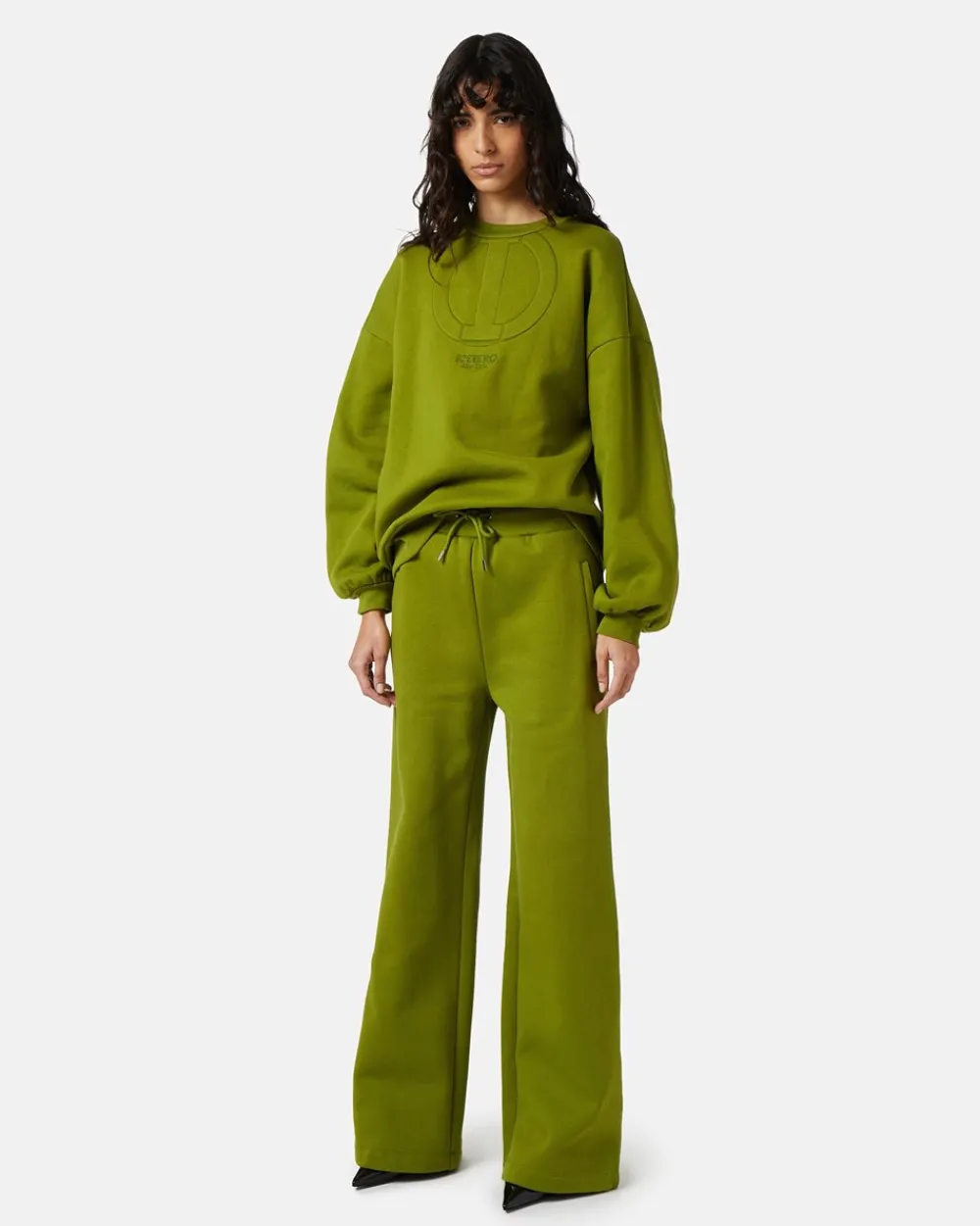 Women Iceberg Sustainable Cotton Fleece Trousers