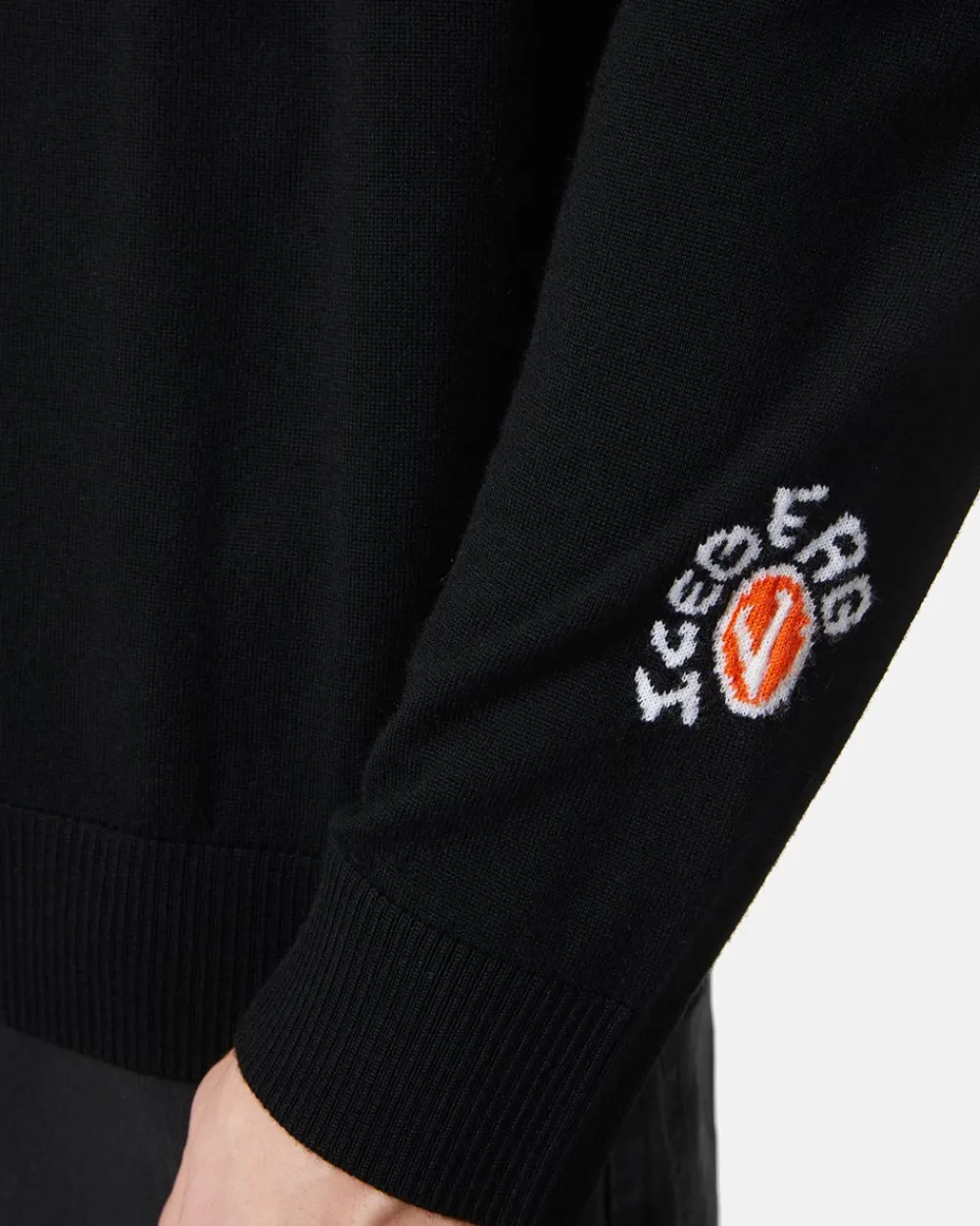 Iceberg Sweater With Cartoon Graphics