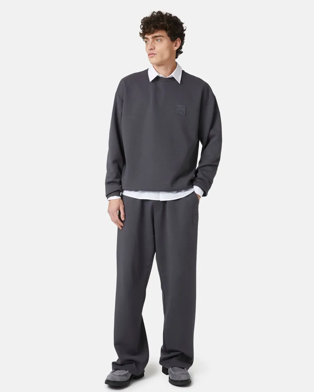 Iceberg Sweatshirt In Technical Fabric