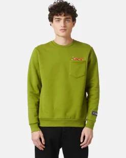 Iceberg Sweatshirt With Cat Print