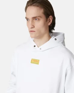 Iceberg Sweatshirt With Hood And Logo