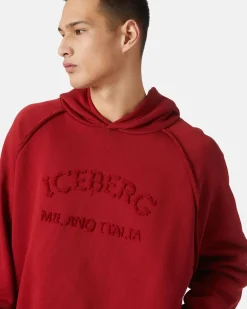 Iceberg Sweatshirt With Hood And Logo