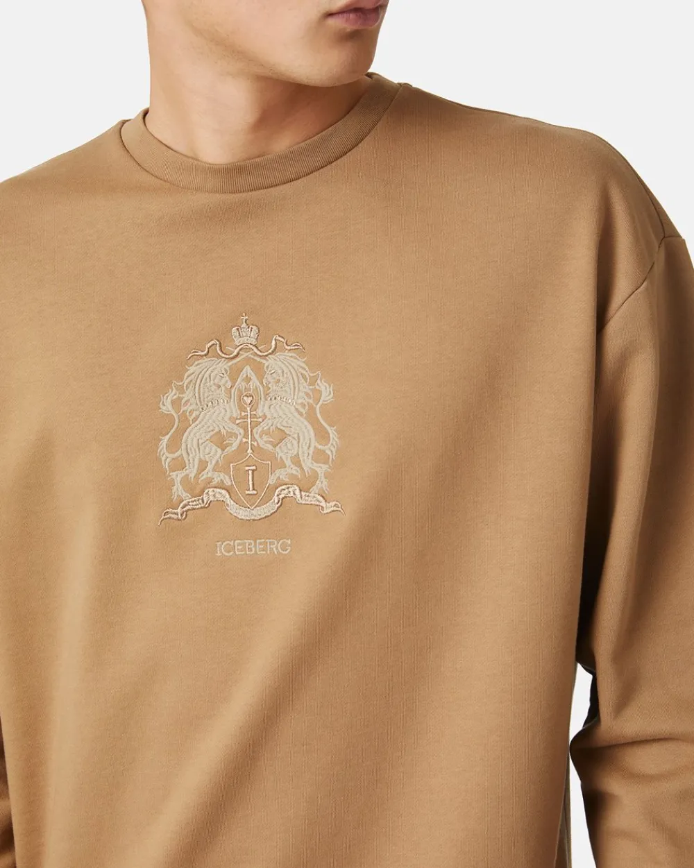 Iceberg Sweatshirt With Unicorn Detail