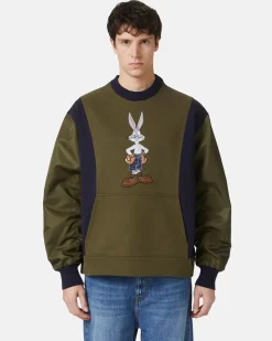 Women Iceberg The Re-Edit Sweatshirt With Bugs Bunny Boxer