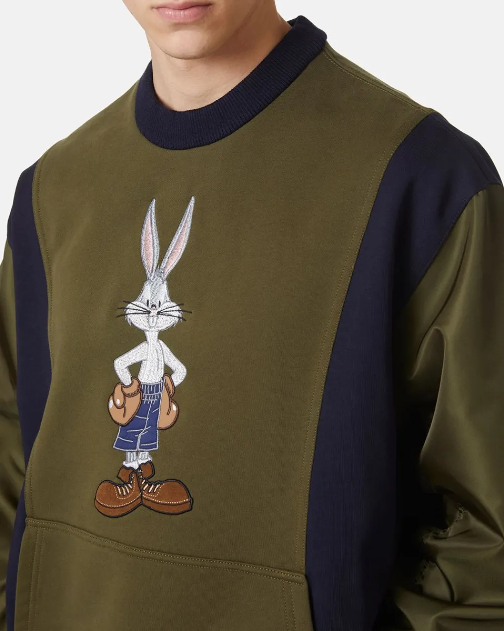 Women Iceberg The Re-Edit Sweatshirt With Bugs Bunny Boxer