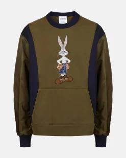 Women Iceberg The Re-Edit Sweatshirt With Bugs Bunny Boxer